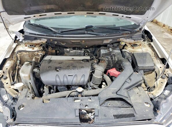 JA32U2FUXHU005227 2017 MITSUBISHI LANCER White Widok wnętrza z tyłu