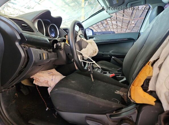 JA32U2FUXHU006703 2017 MITSUBISHI LANCER Gray Vista interior delantera
