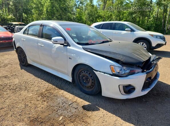 JA32V2FW0GU603923 2016 MITSUBISHI LANCER White Առջևի աջ