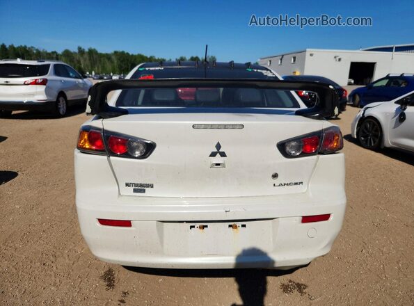 JA32V2FW0GU603923 2016 MITSUBISHI LANCER White Հետևի տեսք