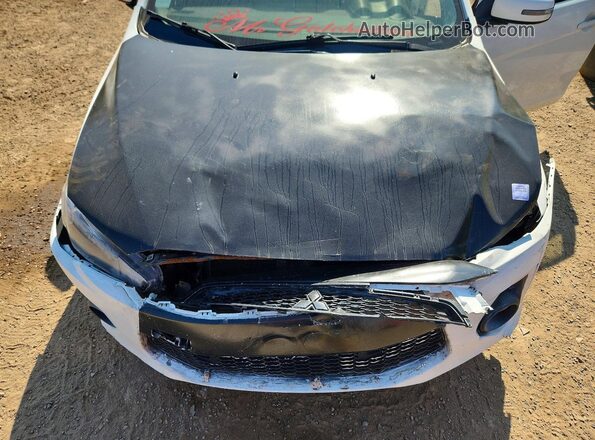 JA32V2FW0GU603923 2016 MITSUBISHI LANCER White Սալոնի հետևի տեսք