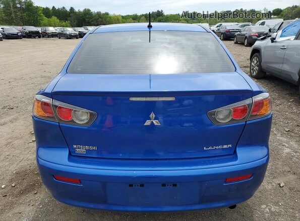 JA32V2FW2GU003422 2016 MITSUBISHI LANCER Blue უკანა ხედი
