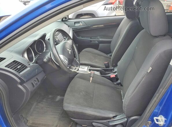 JA32V2FW2GU003422 2016 MITSUBISHI LANCER Blue წინა სალონის ხედი