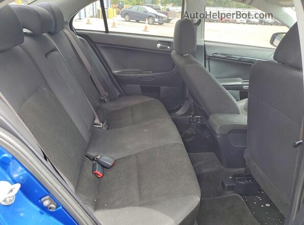 JA32V2FW2GU003422 2016 MITSUBISHI LANCER Blue უკანა სავარძლების ხედი