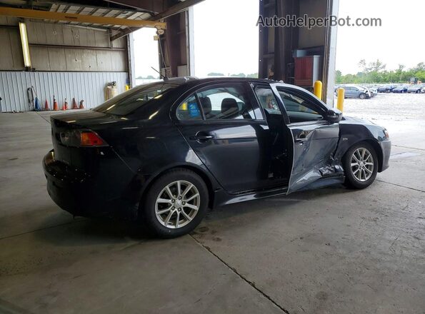 JA32V2FW3GU003607 2016 MITSUBISHI LANCER Black Задня права чверть