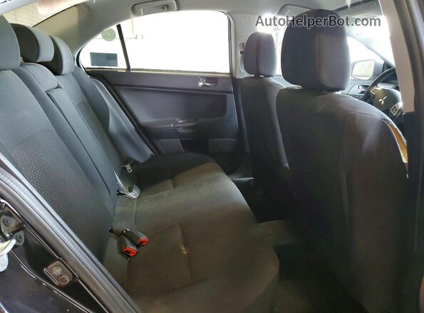JA32V2FW3GU003607 2016 MITSUBISHI LANCER Black Вид задніх сидінь