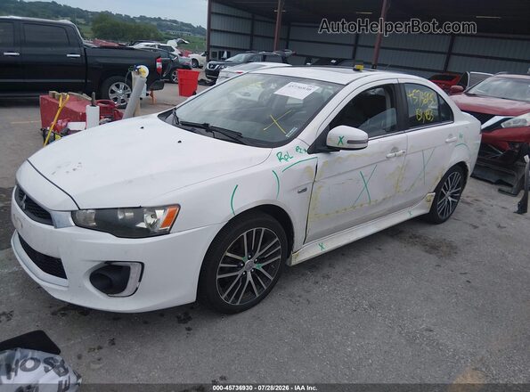 JA32V2FW3HU010235 2017 MITSUBISHI LANCER White Front left