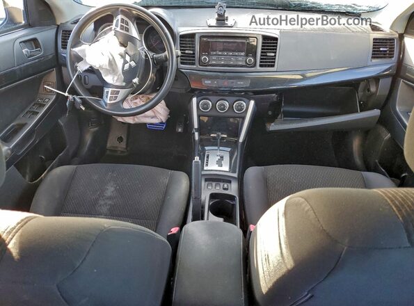 JA32V2FW4GU004507 2016 MITSUBISHI LANCER Blue Առջևի վահանակի տեսք