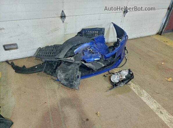 JA32V2FW4GU004507 2016 MITSUBISHI LANCER Blue Շարժիչի բաժամունքի տեսք
