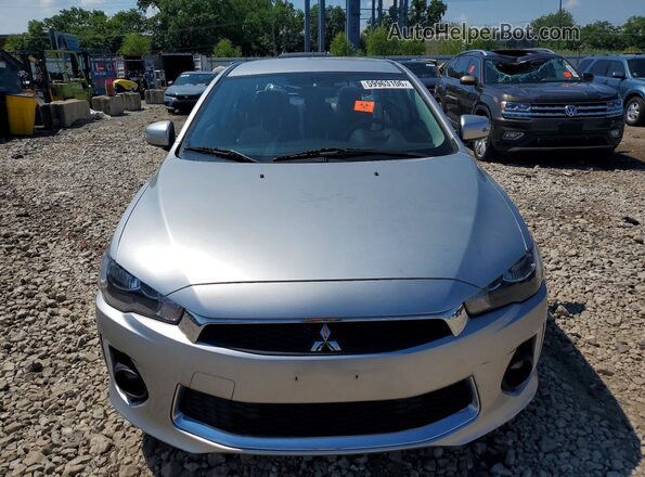 JA32V2FW5GU003642 2016 MITSUBISHI LANCER Silver Widok z przodu