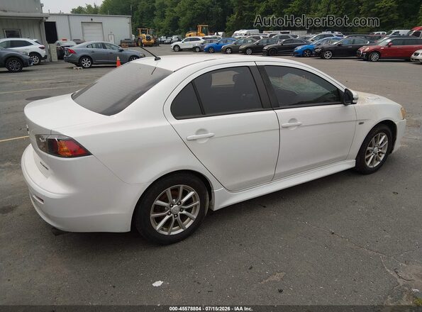 JA32V2FW5GU011627 2016 MITSUBISHI LANCER White Rear right