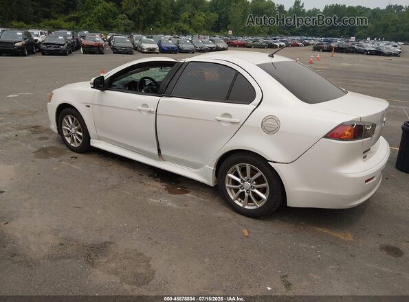 JA32V2FW5GU011627 2016 MITSUBISHI LANCER White Rear left