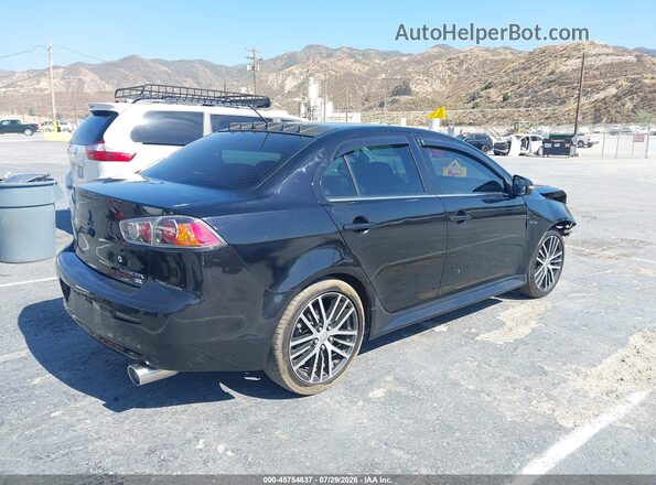 JA32V2FW6HU003070 2017 MITSUBISHI LANCER Black Rear right