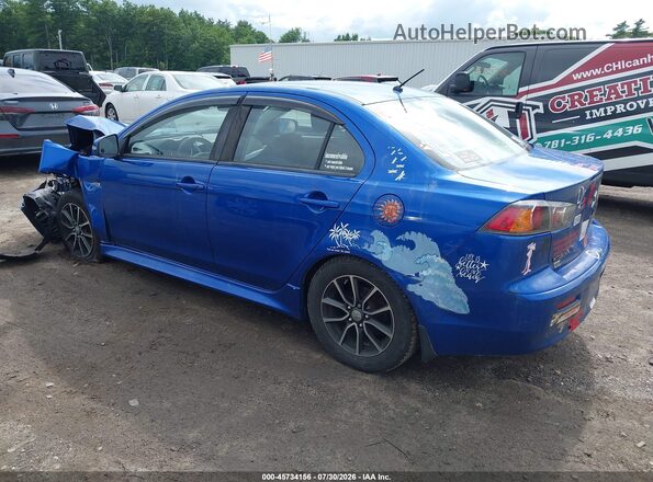 JA32V2FW6HU009435 2017 MITSUBISHI LANCER Blue უკანა მარცხენა