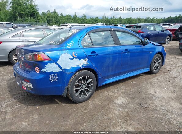 JA32V2FW6HU009435 2017 MITSUBISHI LANCER Blue უკანა მარჯვენა