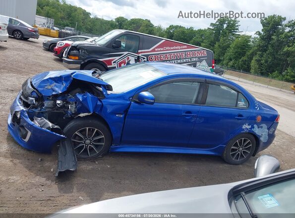 JA32V2FW6HU009435 2017 MITSUBISHI LANCER Blue 
