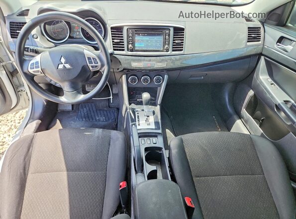 JA32V2FW7HU009489 2017 MITSUBISHI LANCER White Առջևի վահանակի տեսք