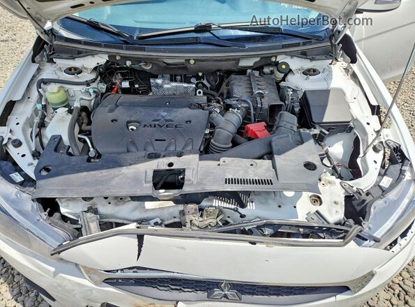 JA32V2FW7HU009489 2017 MITSUBISHI LANCER White Սալոնի հետևի տեսք