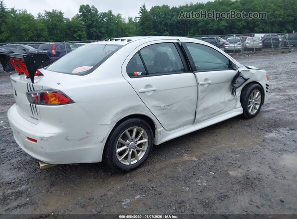JA32V2FW8GU002954 2016 MITSUBISHI LANCER White Rear right