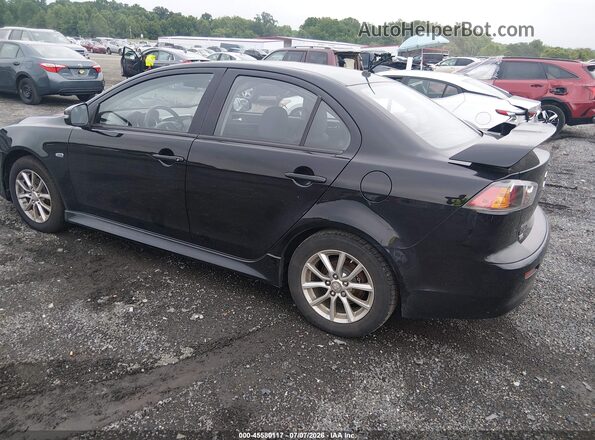 JA32V2FW9GU010884 2016 MITSUBISHI LANCER Black უკანა მარცხენა