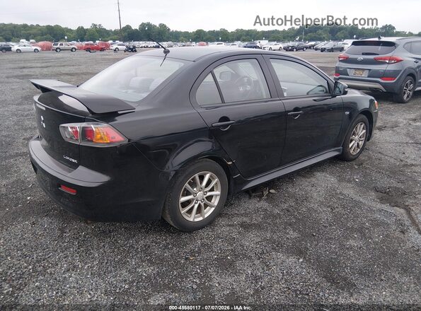 JA32V2FW9GU010884 2016 MITSUBISHI LANCER Black უკანა მარჯვენა