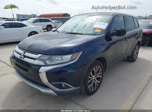 JA4AD2A30HZ033742 2017 MITSUBISHI OUTLANDER Dark Blue Vista tres cuartos delantera izquierda