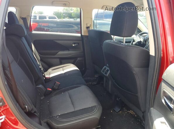 JA4AD2A30LZ006517 2020 MITSUBISHI OUTLANDER Red უკანა სავარძლების ხედი
