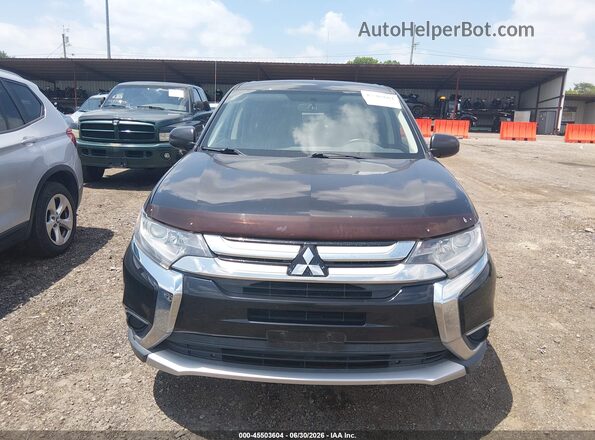 JA4AD2A31GZ000148 2016 MITSUBISHI OUTLANDER Black Դիմացի տեսք