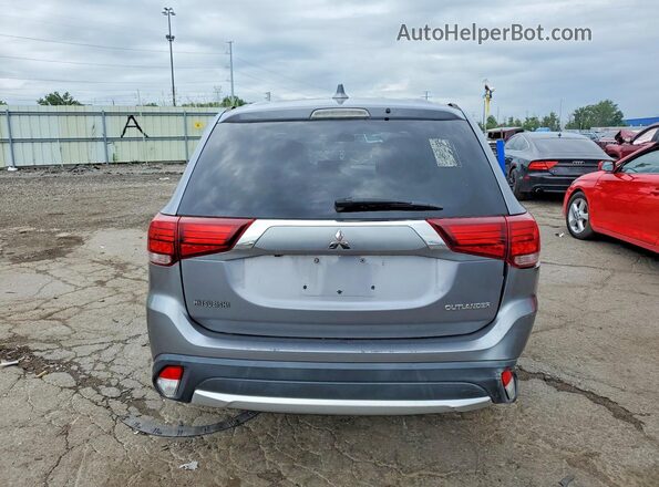 JA4AD2A31JJ002570 2018 MITSUBISHI OUTLANDER Gray უკანა ხედი