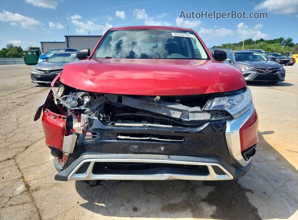 JA4AD2A31KZ031893 2019 MITSUBISHI OUTLANDER Красный Вид спереди