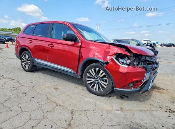 JA4AD2A31KZ031893 2019 MITSUBISHI OUTLANDER Красный Передняя правая четверть