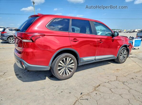 JA4AD2A31KZ031893 2019 MITSUBISHI OUTLANDER Красный Задняя правая четверть