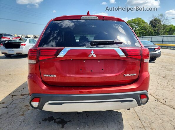 JA4AD2A31KZ031893 2019 MITSUBISHI OUTLANDER Красный Вид сзади