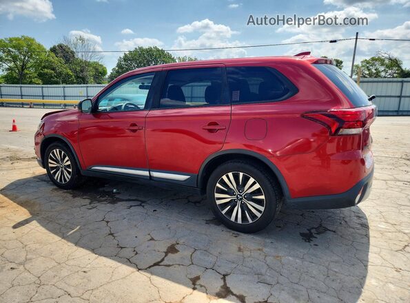 JA4AD2A31KZ031893 2019 MITSUBISHI OUTLANDER Красный Задняя левая четверть