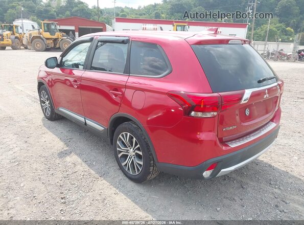 JA4AD2A32JZ048622 2018 MITSUBISHI OUTLANDER Red უკანა მარცხენა