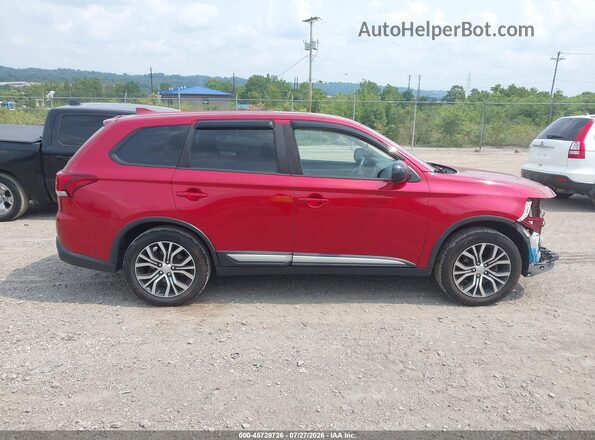 JA4AD2A32JZ048622 2018 MITSUBISHI OUTLANDER Red უკანა სალონის ხედი