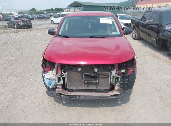 JA4AD2A32JZ048622 2018 MITSUBISHI OUTLANDER Red ხელსაწყოთა პანელის ხედი