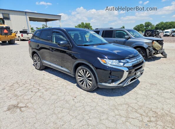 JA4AD2A32KZ013001 2019 MITSUBISHI OUTLANDER Black Передня права чверть