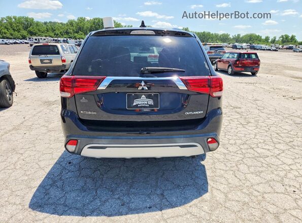 JA4AD2A32KZ013001 2019 MITSUBISHI OUTLANDER Black Вид ззаду