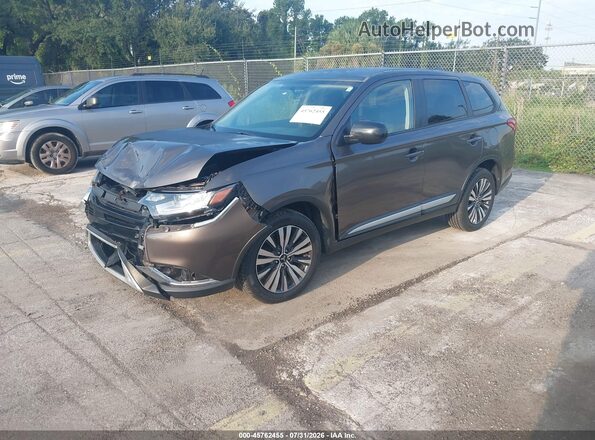 JA4AD2A32LZ015154 2020 MITSUBISHI OUTLANDER Gray Передня ліва чверть