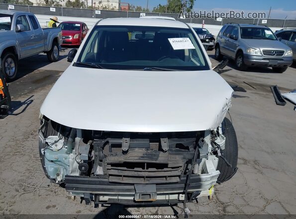 JA4AD2A33HZ035193 2017 MITSUBISHI OUTLANDER Белый Вид задней части салона