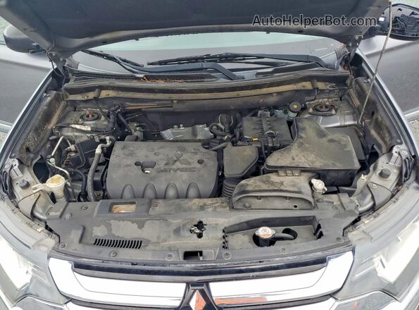JA4AD2A33HZ046503 2017 MITSUBISHI OUTLANDER Silver Շարժիչի բաժամունքի տեսք