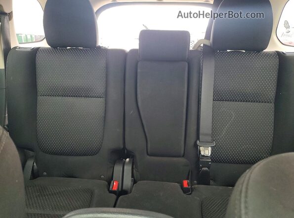 JA4AD2A33JJ003557 2018 MITSUBISHI OUTLANDER Blue Widok tylnych siedzeń