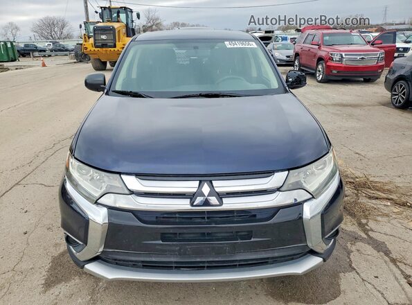 JA4AD2A33JJ003557 2018 MITSUBISHI OUTLANDER Blue Widok z przodu