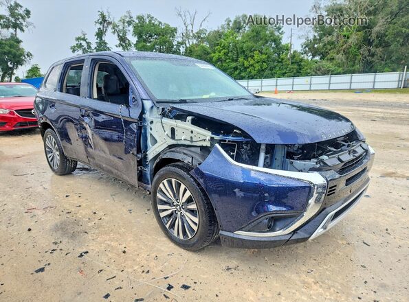 JA4AD2A33LZ045750 2020 MITSUBISHI OUTLANDER Blue Передня права чверть