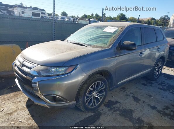 JA4AD2A34GZ005585 2016 MITSUBISHI OUTLANDER Gray Vista tres cuartos delantera izquierda