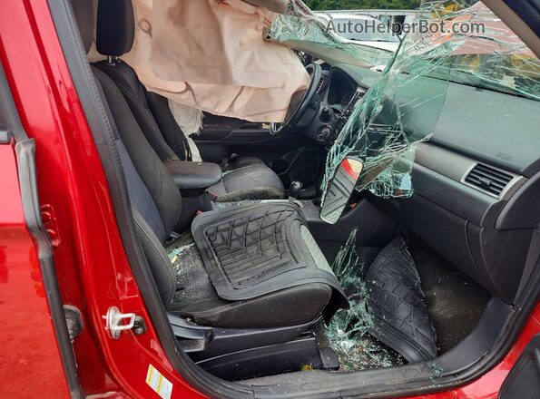JA4AD2A34GZ039767 2016 MITSUBISHI OUTLANDER Red წინა სალონის ხედი