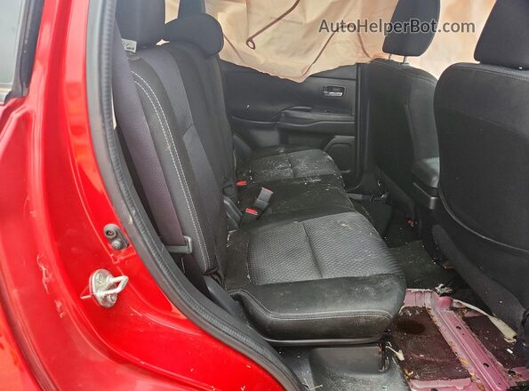 JA4AD2A34GZ039767 2016 MITSUBISHI OUTLANDER Red უკანა სალონის ხედი