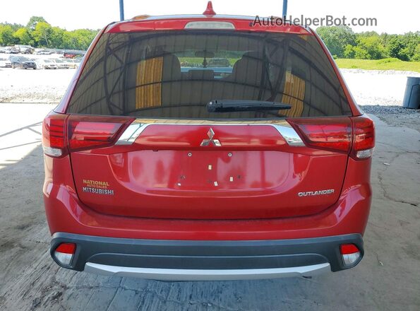 JA4AD2A35HZ035275 2017 MITSUBISHI OUTLANDER Красный Вид сзади