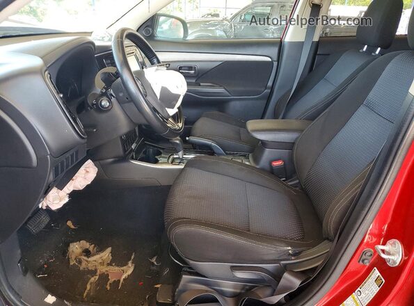 JA4AD2A35HZ035275 2017 MITSUBISHI OUTLANDER Красный Вид салона спереди